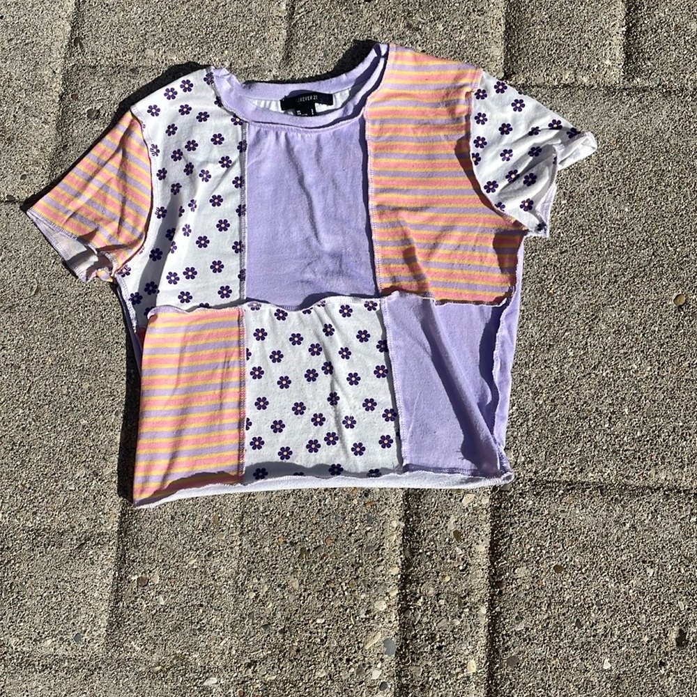 Small purple forever 21 shirt